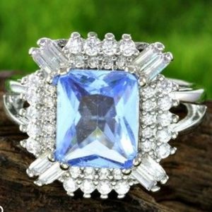 Blue Topaz ring